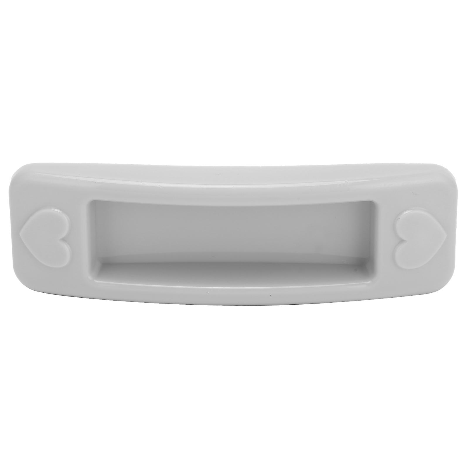 Gray NonDrill Glass Sliding Door Handle Paste Plastic Handle for Drawer Window Cabinet