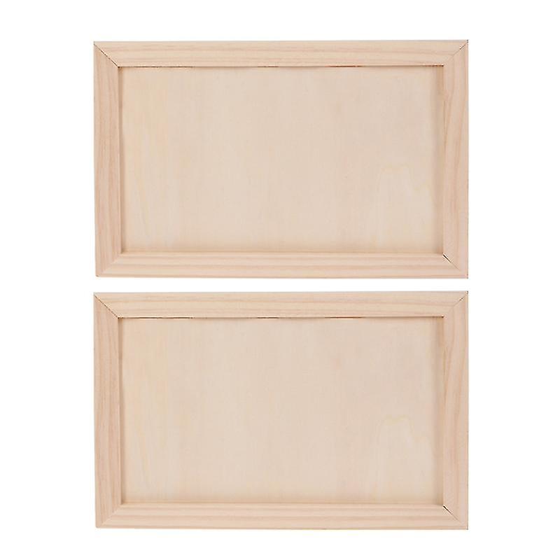 2pcs Wooden Painting Frame