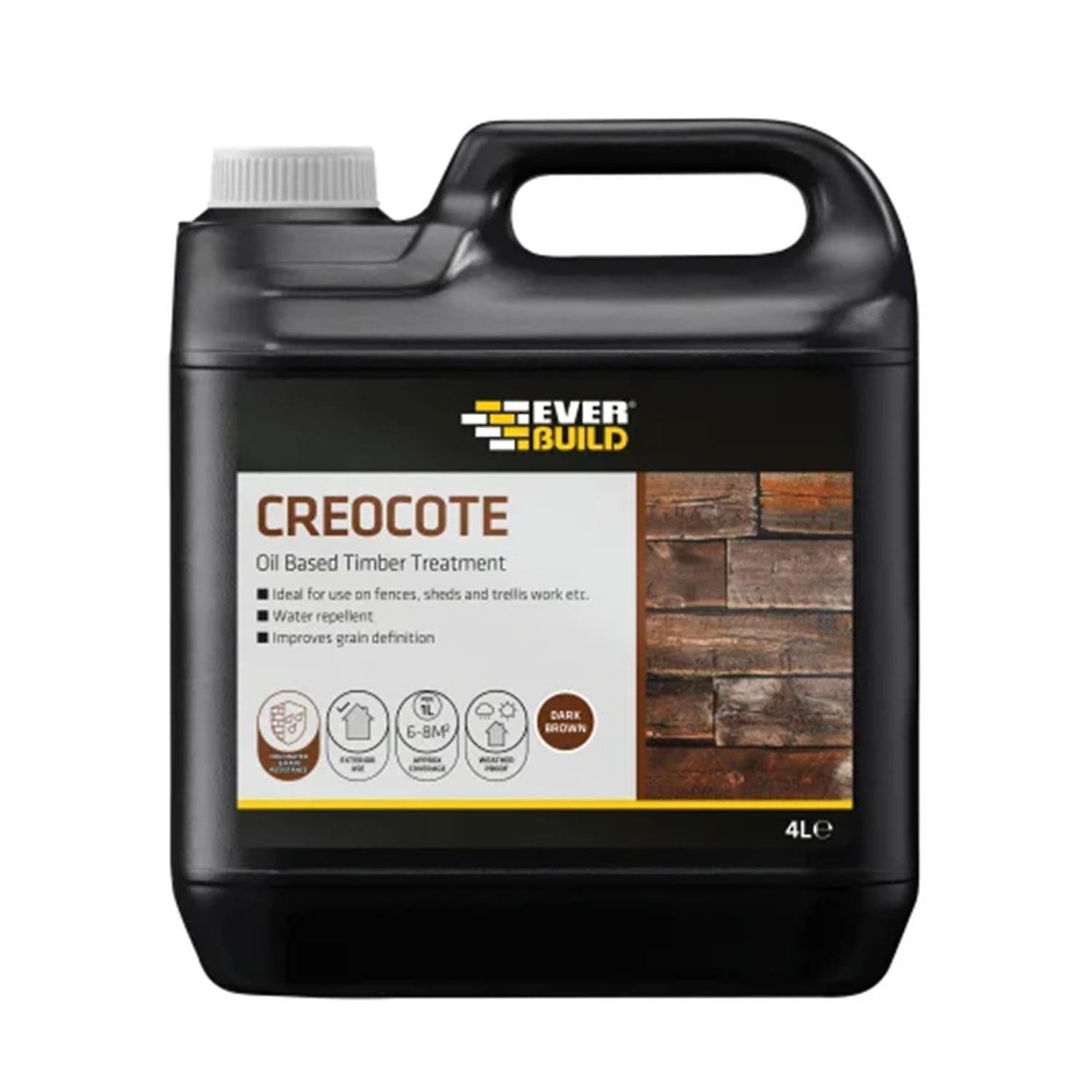 Creocote Dark Brown 4 litre