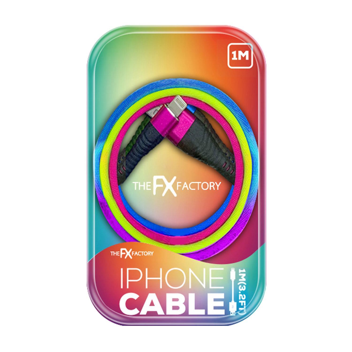 The FX Factory 1M Cable Compatible with iPhone Cable