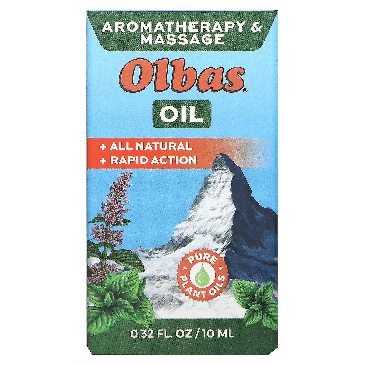 Olbas Therapeutic, Aromatherapy & Massage Oil, 0.32 fl oz (10 ml)