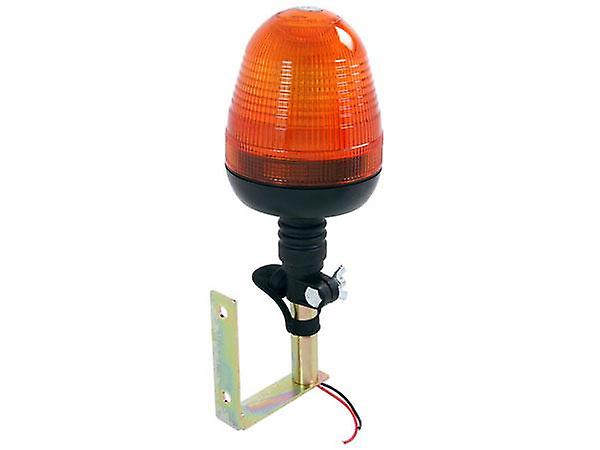 Neilsen 60 Smd Amber Beacon Tractor Warning Light With Mounting Bracket 12w