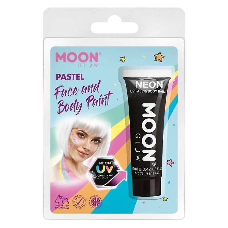 Moon Glow Pastel Neon Uv Face Paint Clamshell, 12ml M33588
