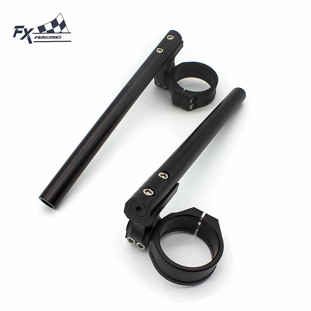 41mm 50mm 55mm NEUE Design CNC Motorrad Racing Riser Angehoben Höher Clipon Clip auf Einstellbare Lenker Griff bar Gabel Klemme