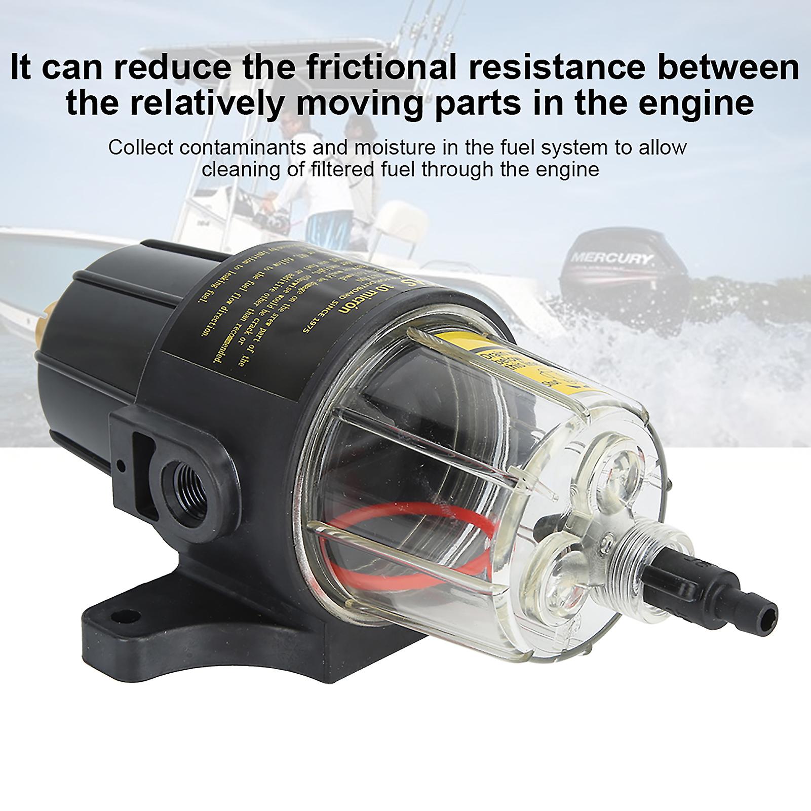 Oil Water Separator Assembly Fuel Filter Replacement Part for Outboard Engine UF-10K