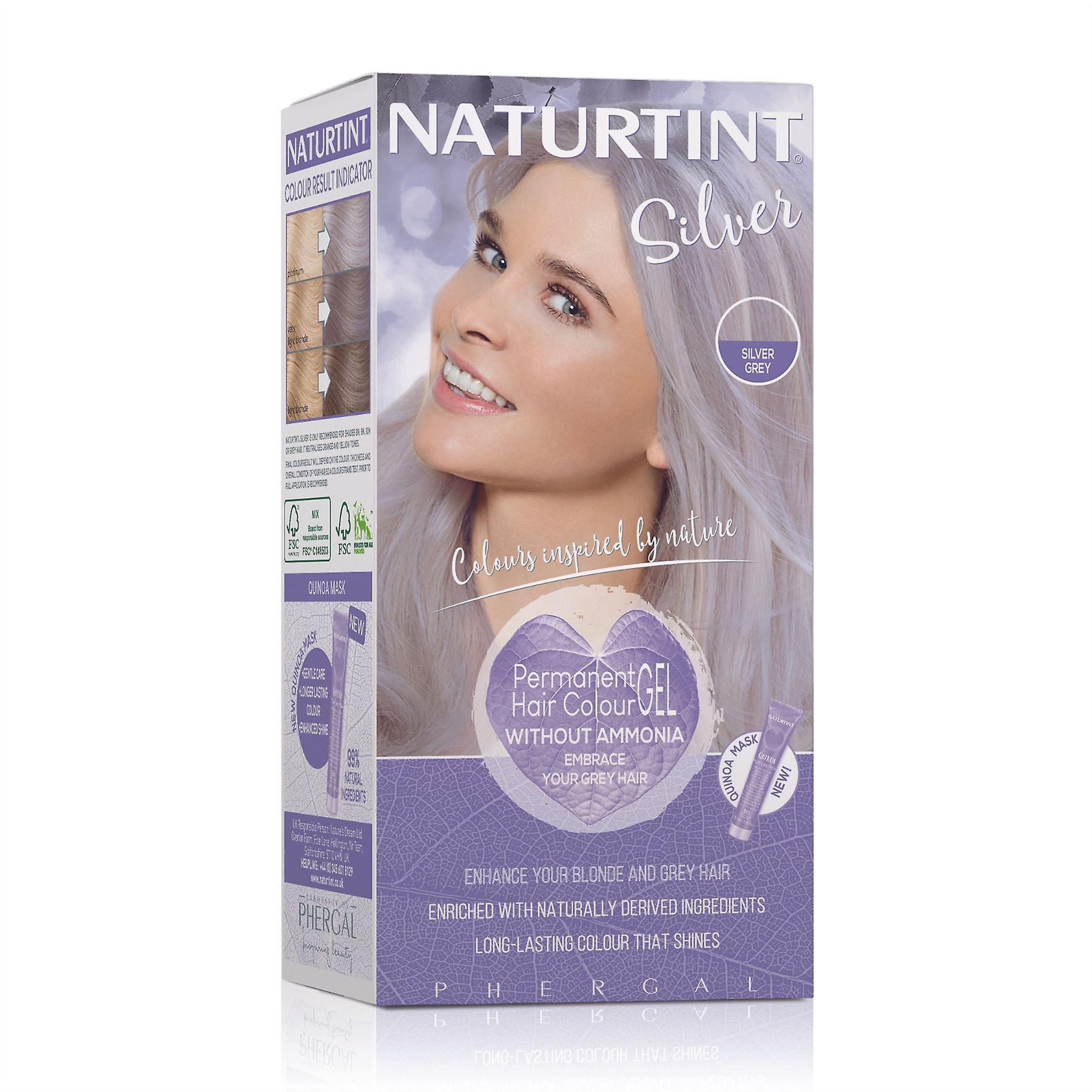 Naturtint Permanent Hair Colour Silver Grey - 170ml