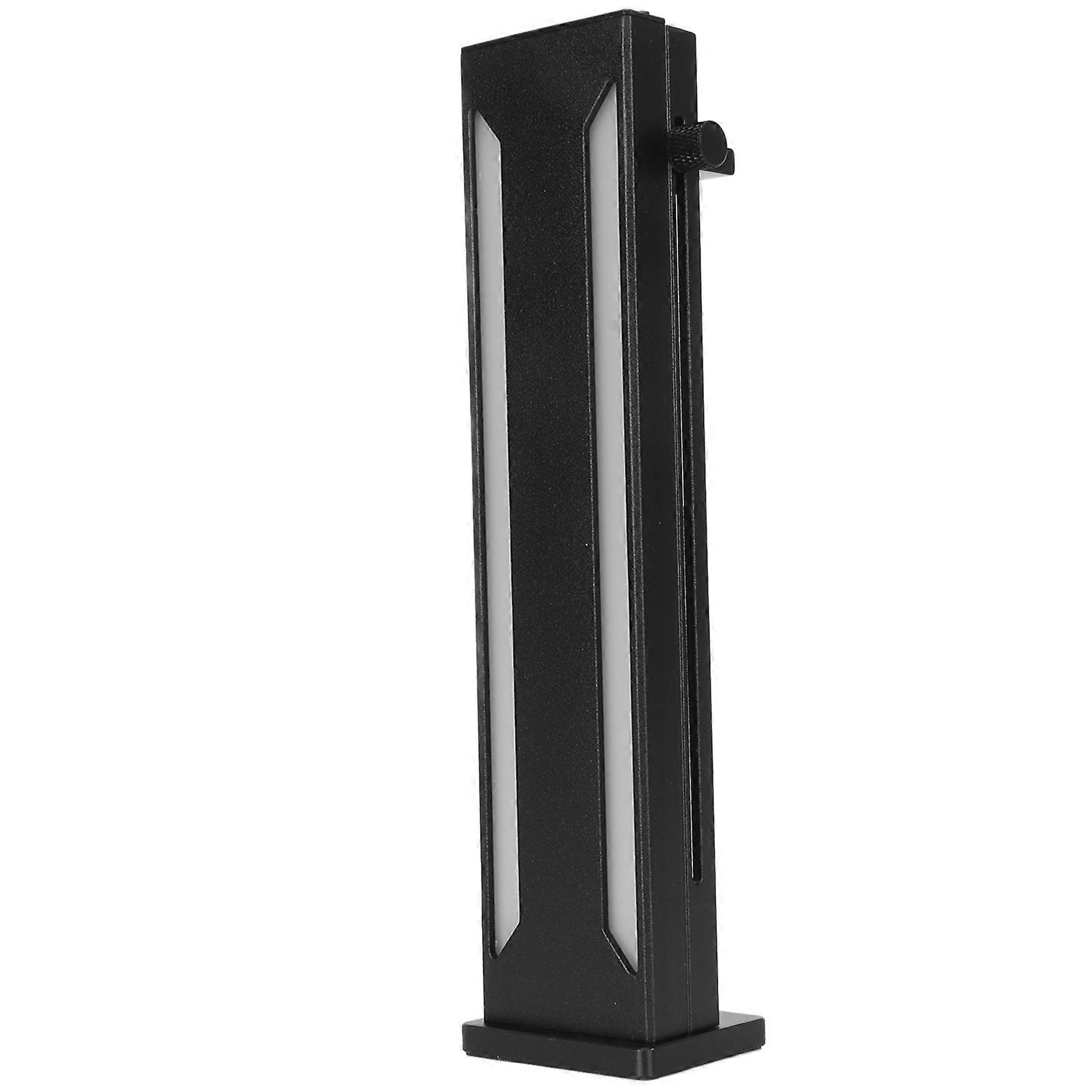 Support GPU ARGB Base Magnétique En Alliage D’aluminium Coulissant Support GPU Réglable pour Carte Graphique De Bureau Noir