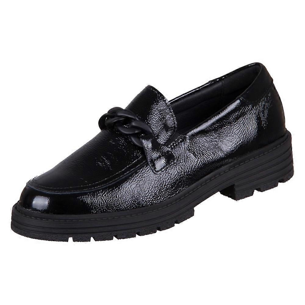 Shoes Solidus Kelly Schwarz Perllack 6311300691