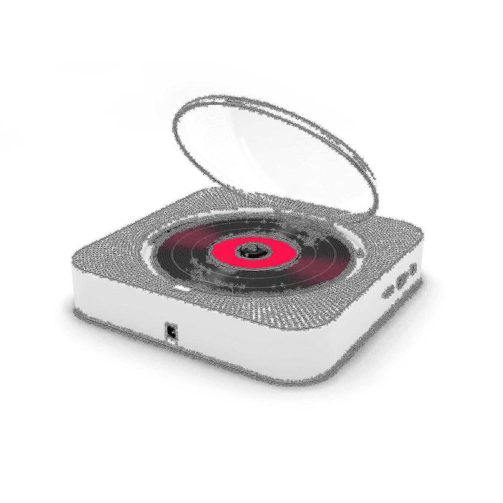 Kannettava Cd-soitin Bluetooth Kaiutin Stereo Cd-soittimet Led Screen Seinäkiinnitys Cd Music Player Ir Remote Control Fm Radio