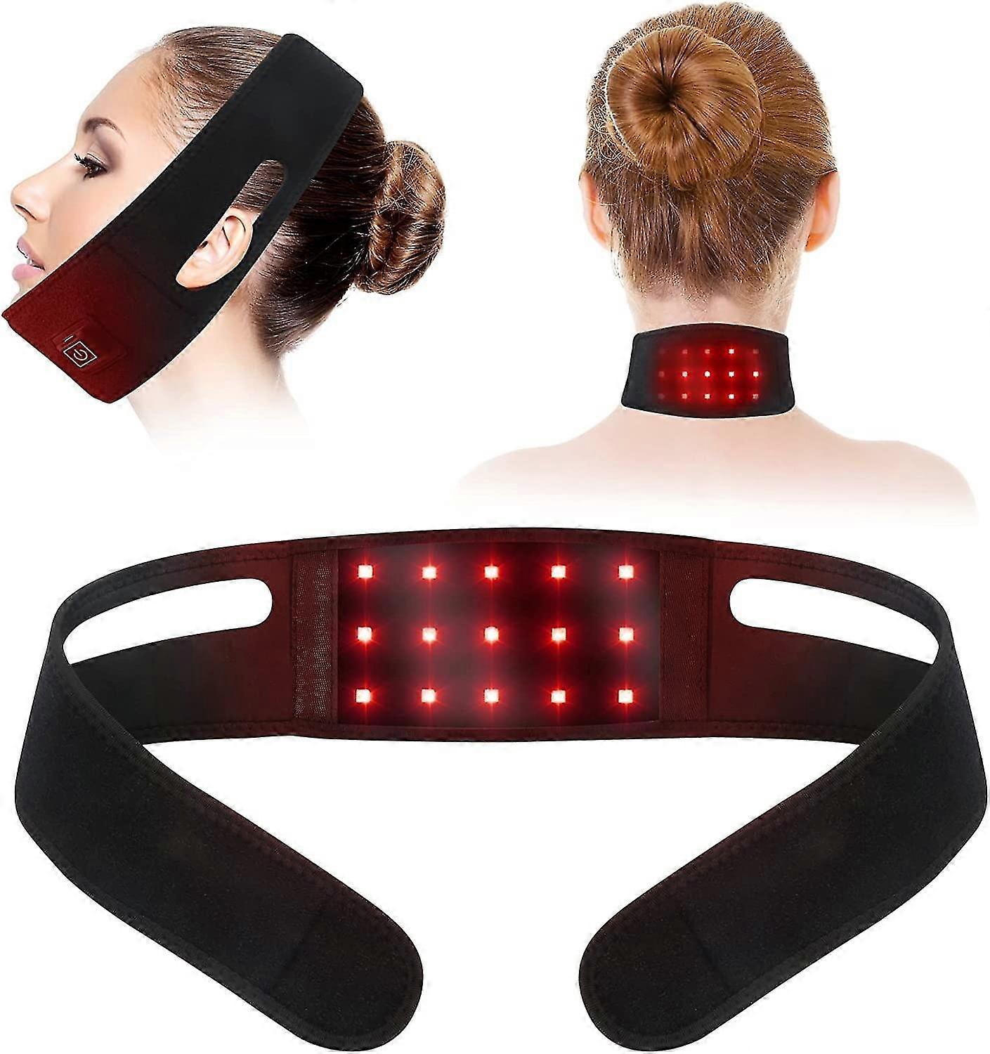 Rött ljusterapi Infraröd terapi Hakan Bärbar laser Lipolys Smärtlindring i nacken