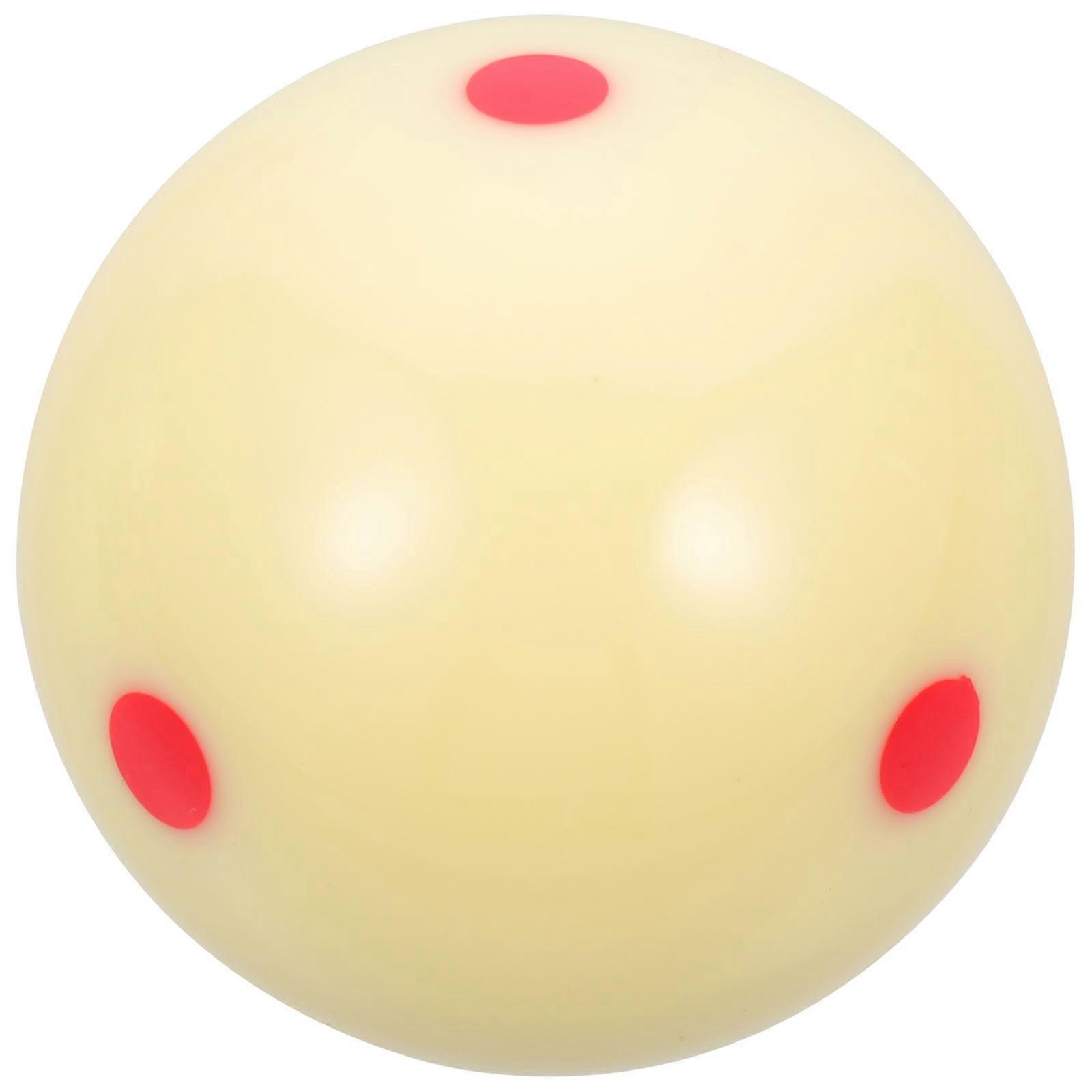 Reusable Billiard Ball Large Pool Ball with Dots Pattern Cue Ball Billiard Training Equipment for Training