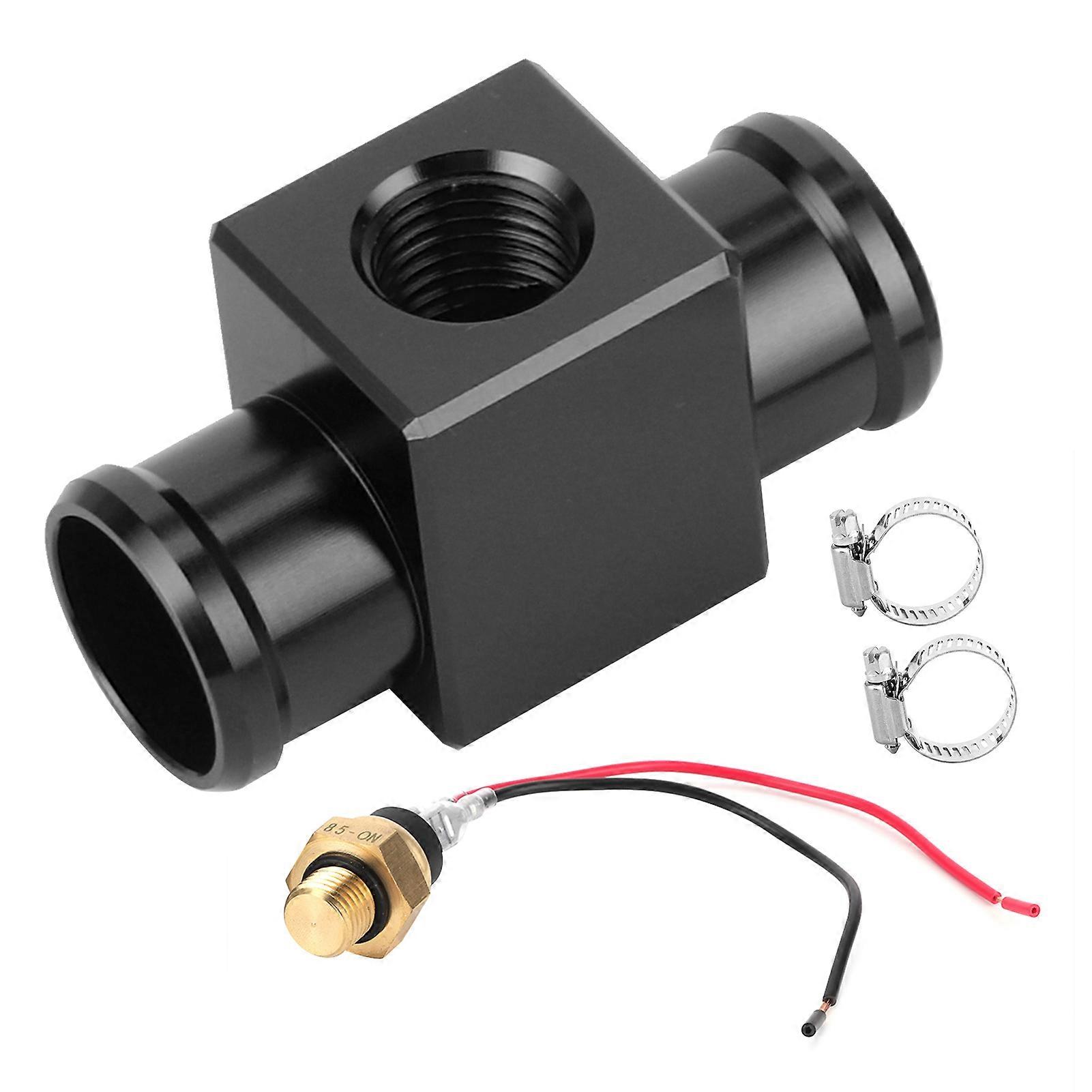 Thermostat Water Temperature Switch Radiator Coolant Fan Temp Sensor for Motorcycle ATV Off Road Vehicle(Black )