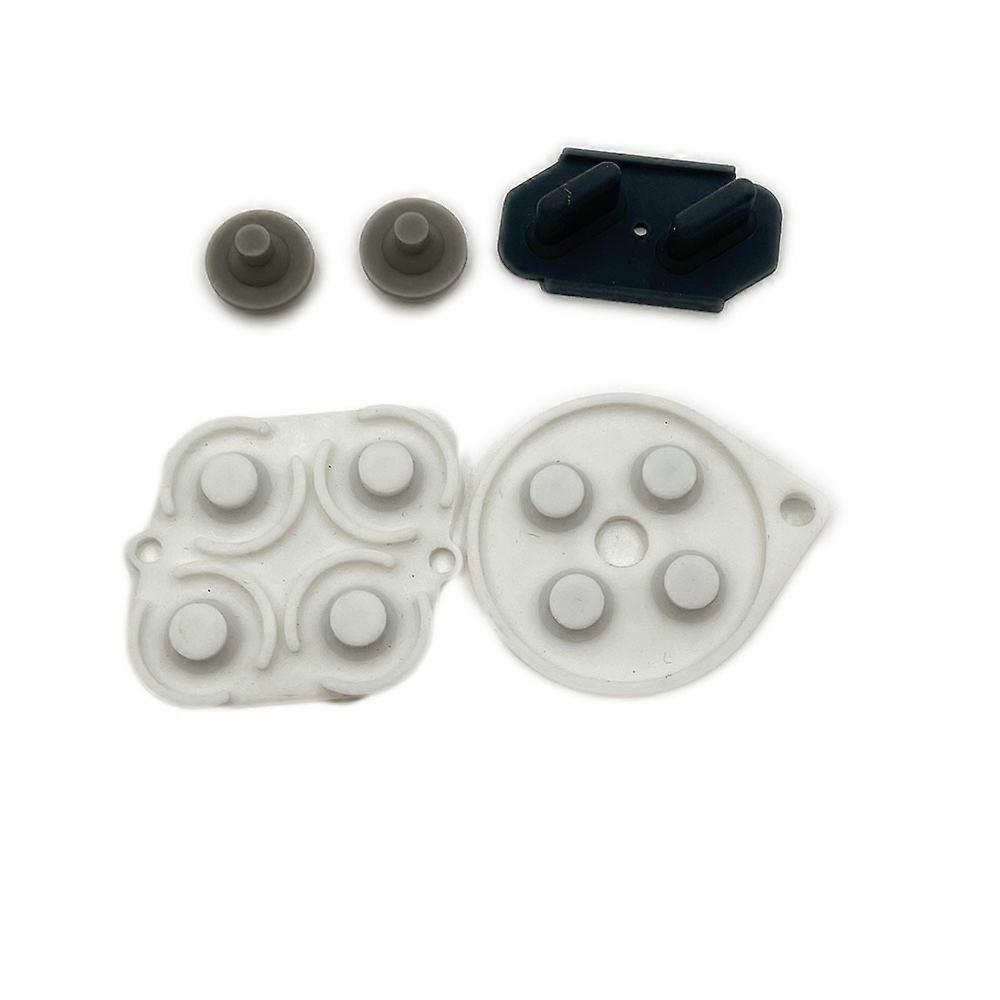 2 Sets Rubber Buttons for Super Nintendo Controller, Replacement Driver Pads for Snes - Accessories