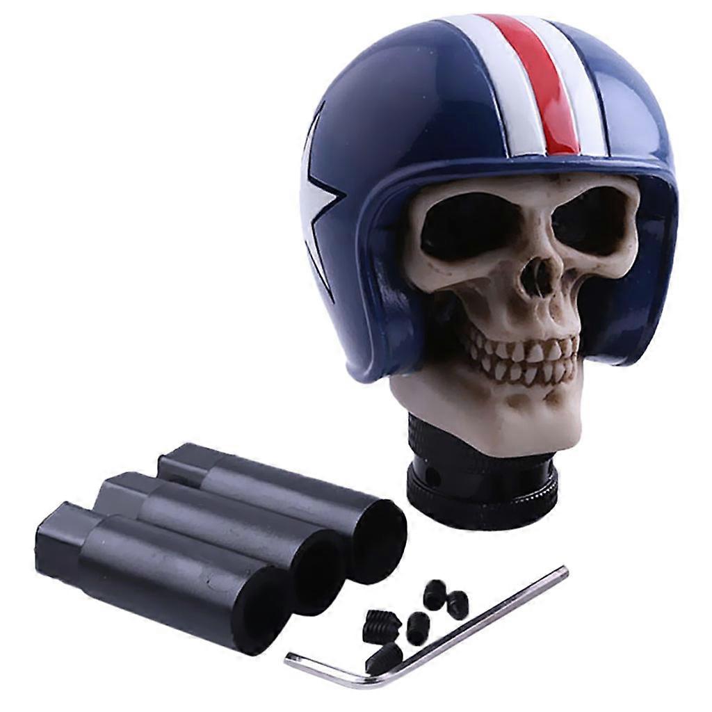 Blue Skull Manual Gear Shift Lever