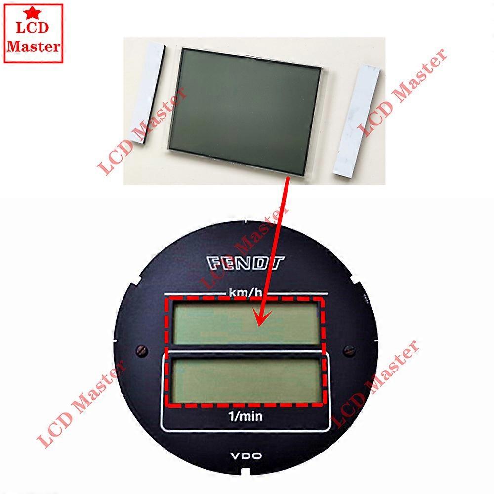 1pcs LCD Display Screen for Fendt FAVORIT 600 LSA 611/612/614 Tacho / Tractor Gauge Instrument Cluster Dashboard Pixel Repair