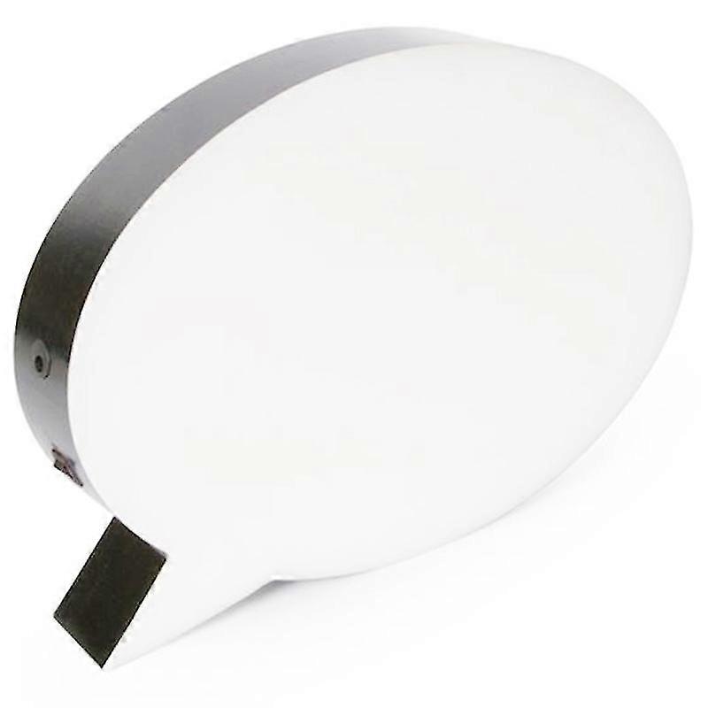 Led Message Handwriting Letter Light Box Speech Bubble Shape Writing Board Add 1 Pen compatible with Birthday P-C16
