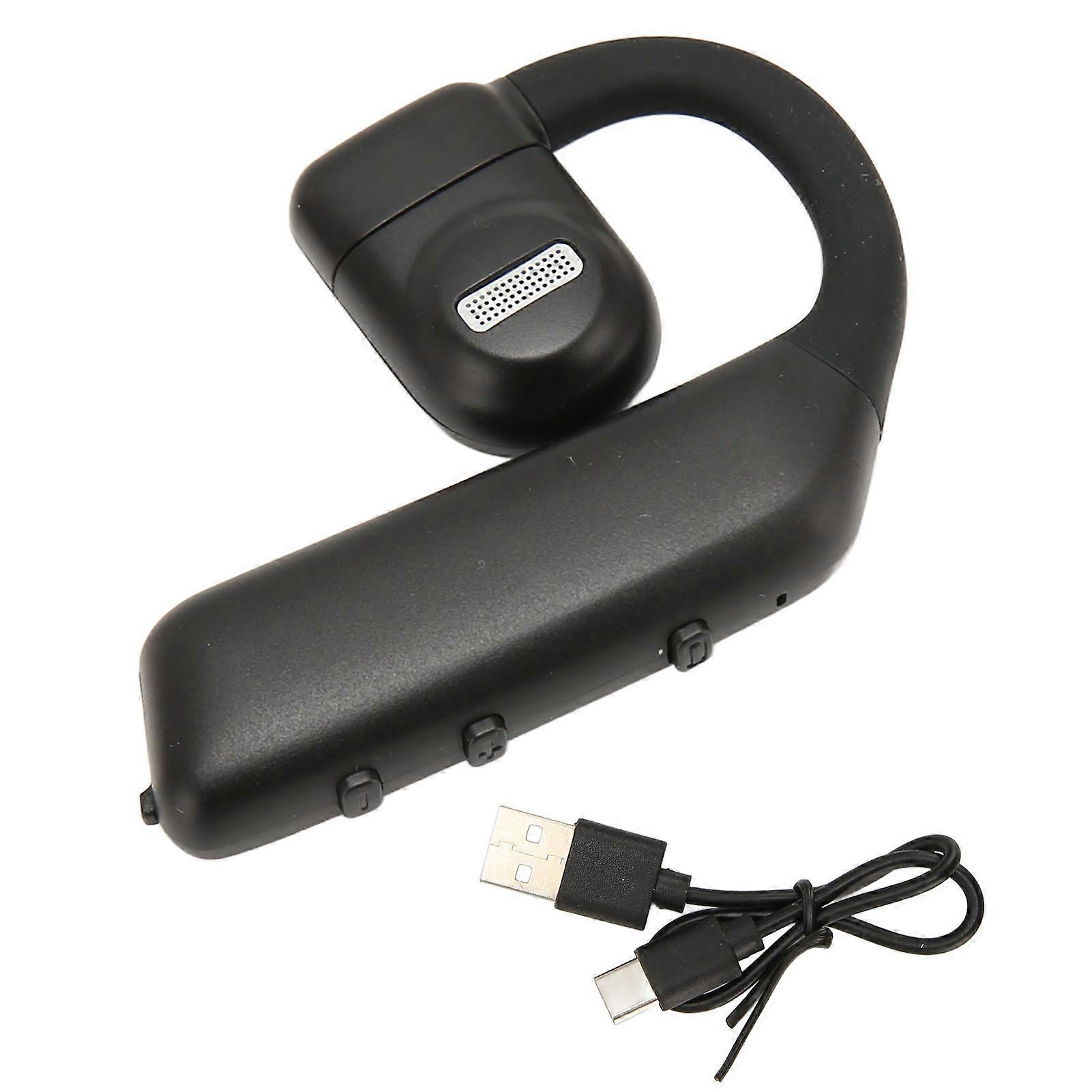 Bluetooth Wireless Earphone Noise Cancelling Bone Conduction Open Ear Headphone Left Right Universal