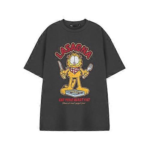 Garfield Mens Eat Your Heart Out Short-Sleeved T-Shirt
