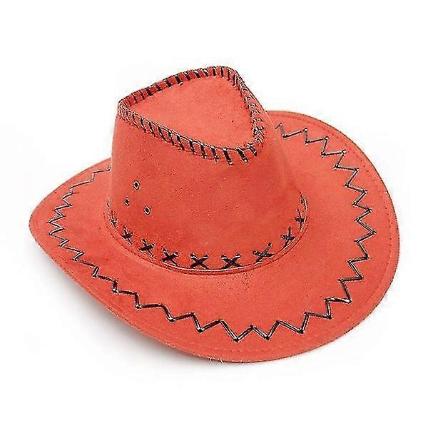 Stylish Unisex Hat Faux Caps (orange)