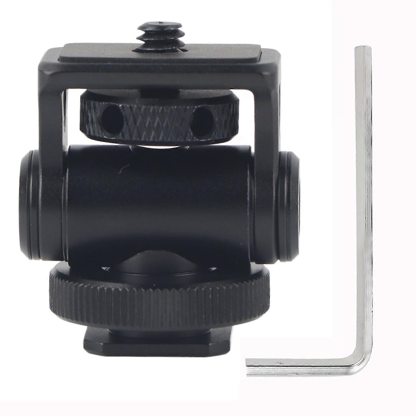 Aluminium Alloy Monitor Bracket Small Ballhead Camera Expansion Adapter Universal Type