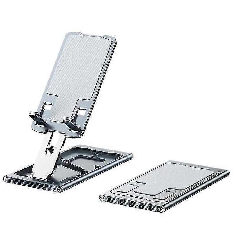 portable aluminum alloy foldable desktop cellphone bracket fits for work reading