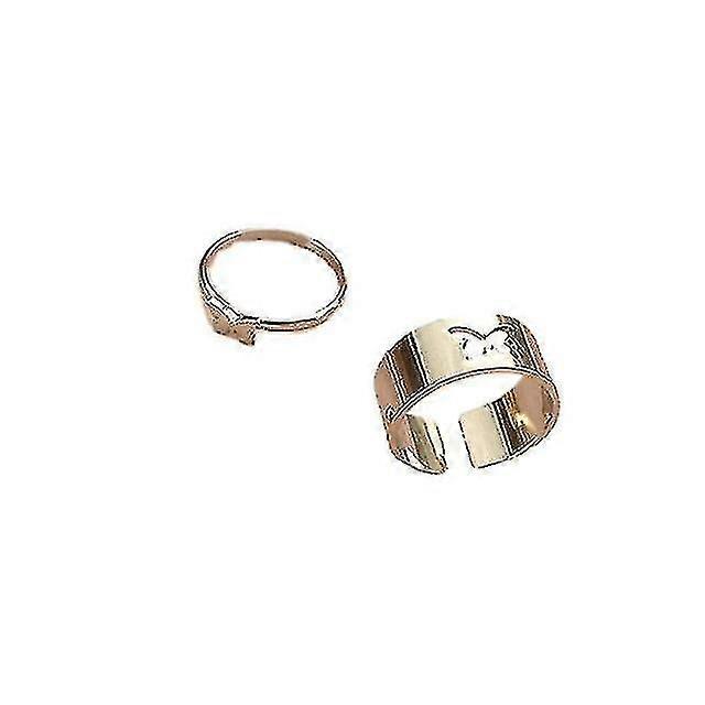 Couple Butterfly Matching Ring