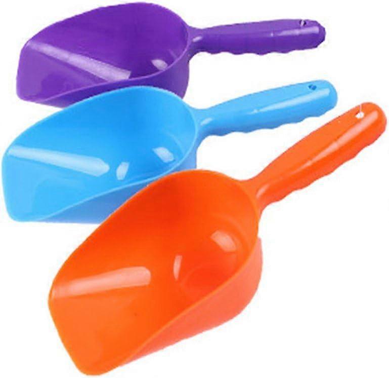 تحكم في كمية ملاعق طعام القطط للحيوانات الأليفة الصحية ، 3 قطع ، لون عشوائي