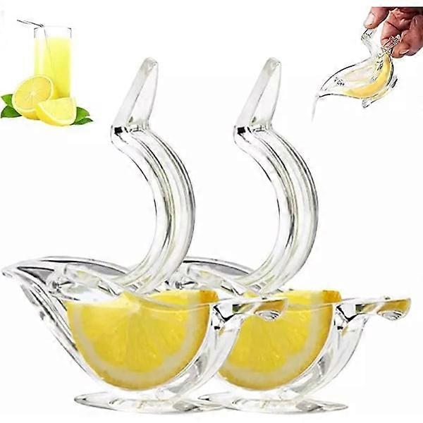Acrylic Bird Lemon Squeezer Ergonomic Lemon Juicer Fruit Juicer with Pouring Spout