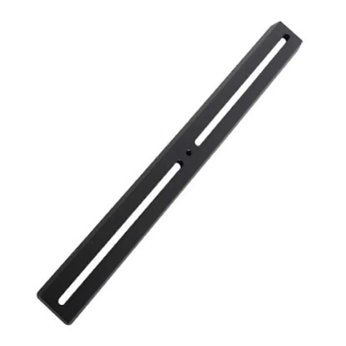 Télescope accessoire de télescope noir de plaque de queue d’aronde multifonctionnel pour plaque de queue d’aronde (40 cm)