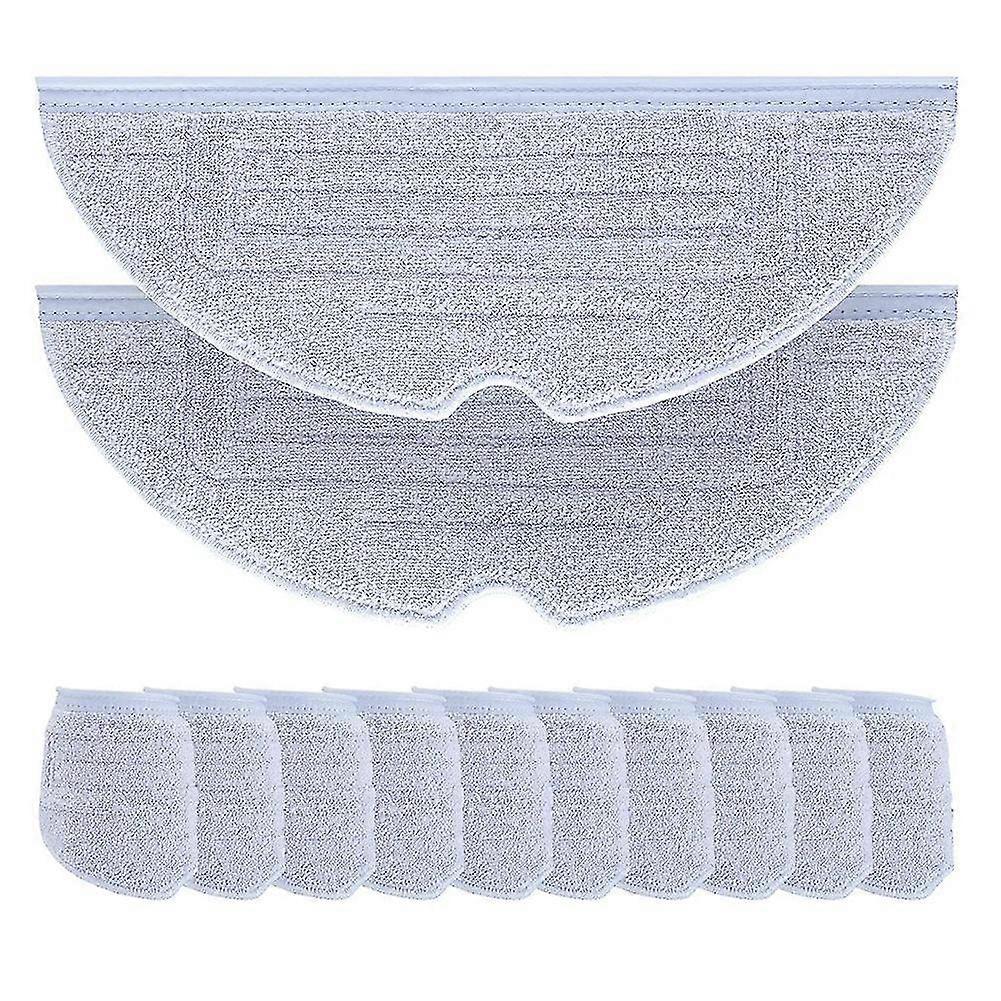 12 Pcs Mop Cloth for S7 S7+ S7 MaxV S7 MaxV Plus S7 MaxV Ultra Q7 Max+ Series Robot Vacuum Cleaner