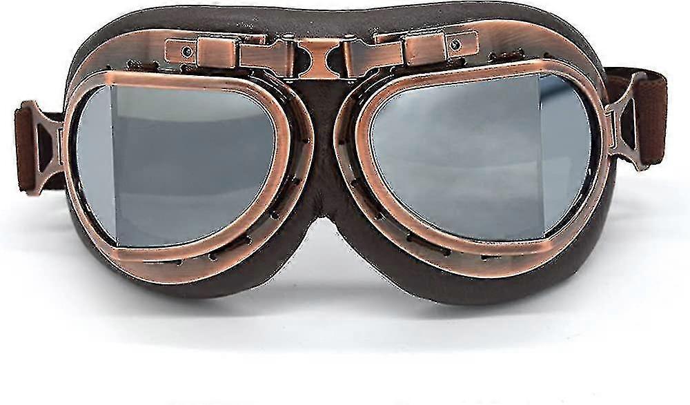 Occhiali da aviatore stile pilota per moto, cruiser, scooter, bici da corsa, cruiser