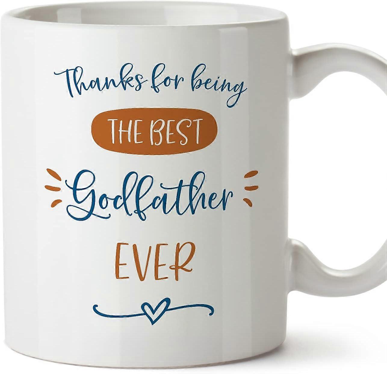 ゴッドファーザーマグカップありがとう最高の家族の面白いギフトセラミック11オンスマグ
