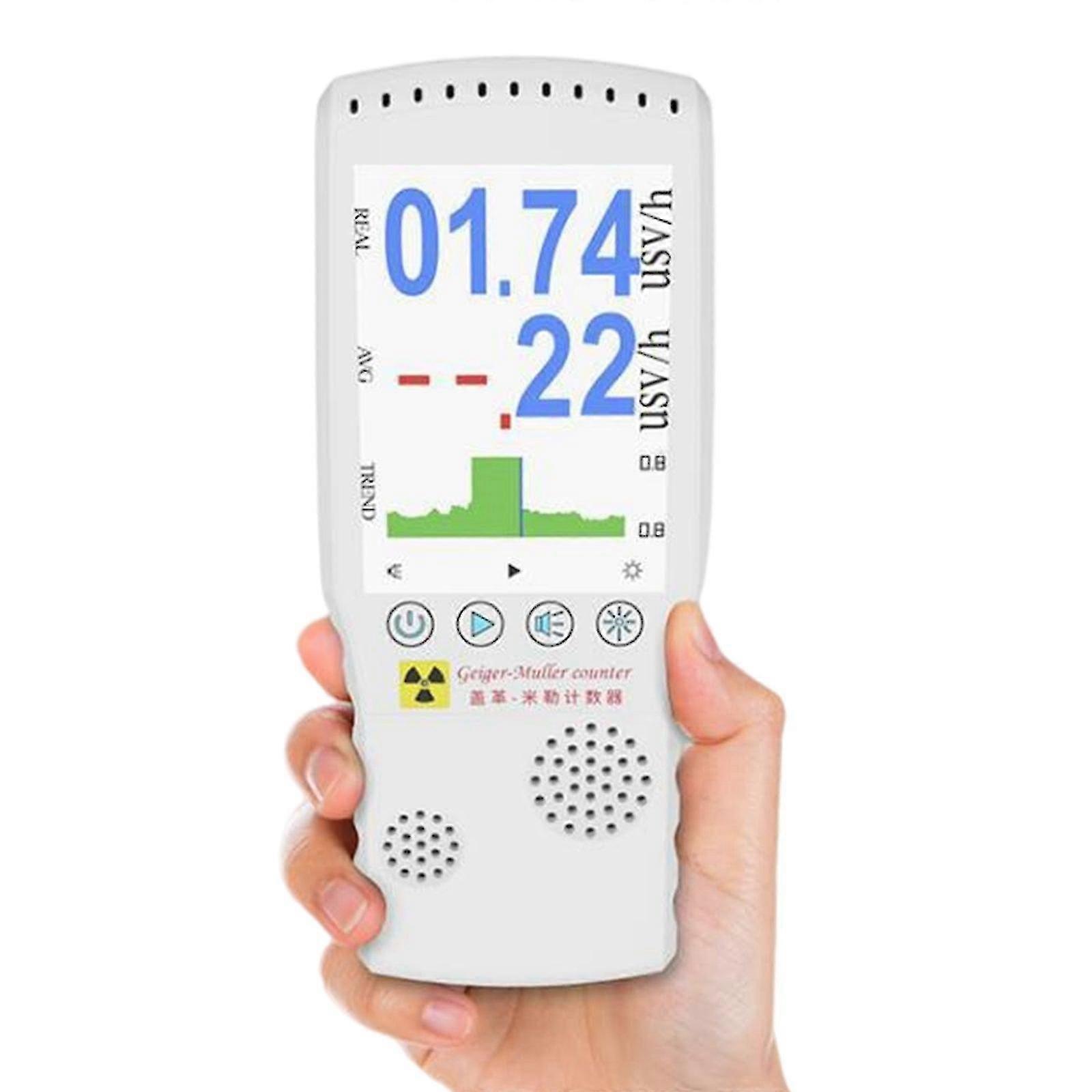 5v Electromagnetic Ionization Marble Radioactive Ray Radiation Tester Professional Geiger Counter Nuclear Radiation Detector