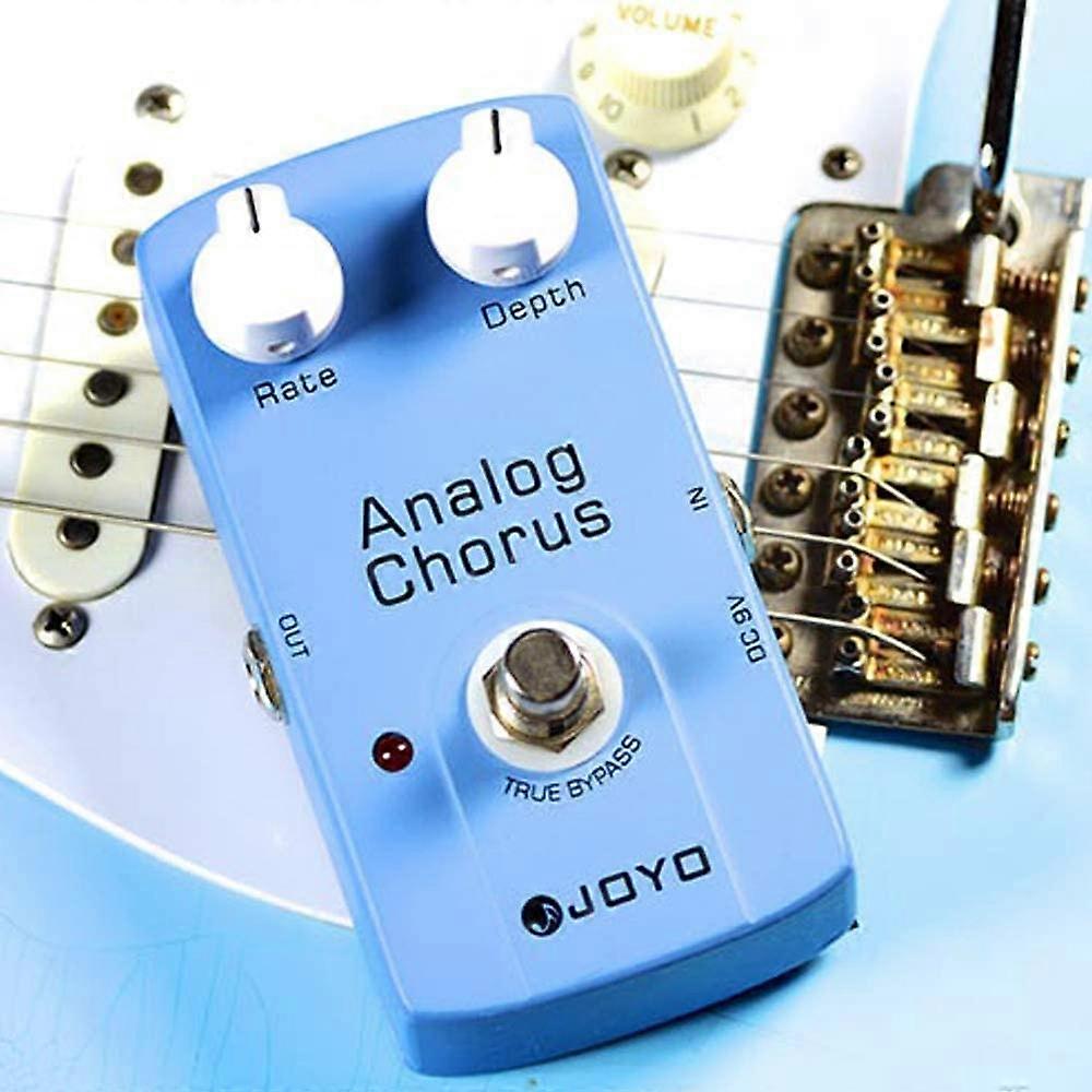 JOYO JF-37 Chorus Analog Gitar Effekt Pedal med True Bypass BBD Chip Mini Effekt True Bypass