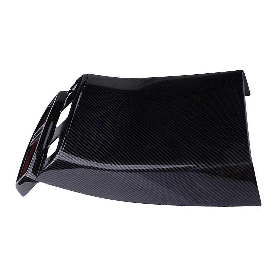 Black Carbon Fibre Style Car Rear Seat Air Vent …