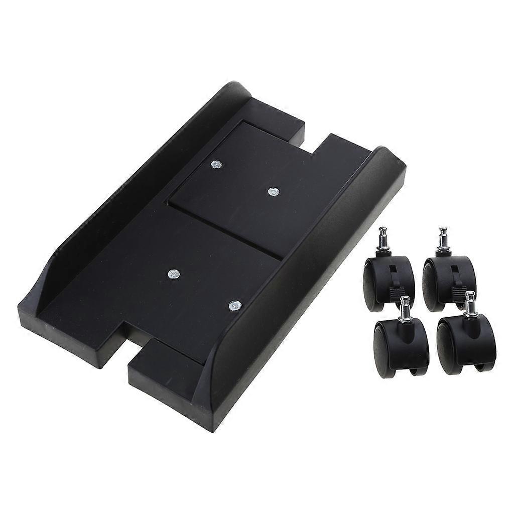 CPU Stand Computer Tower Stand with Wheels Computer Rolling Stand for Desktop