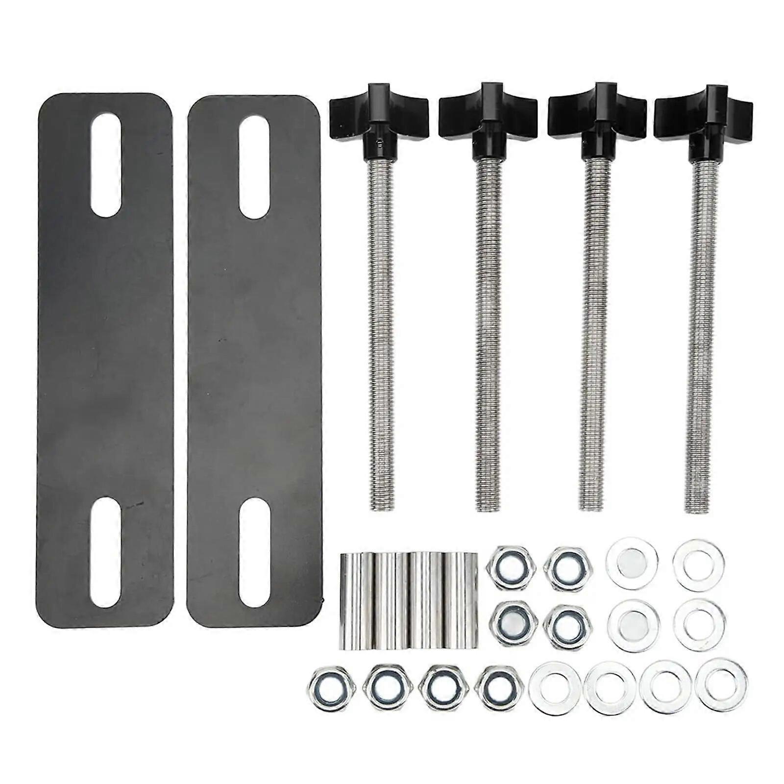 Universal Mounting Pins Kit Pin Bracket Steel Support Bracket Set Traction Boards