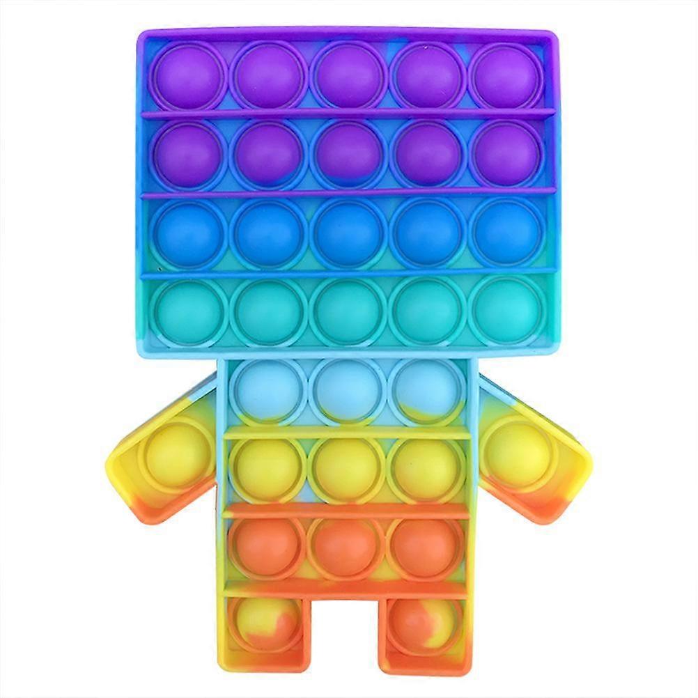 Silicone Squeezing Sensory Toy Press Bubble Hand Toy Stress Relieve Toy for Adults and Children