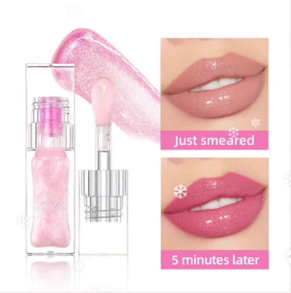 Color Changing Lip Oil,Lip Gloss Base, Color Changing Lip Oil, Moisturizing Color Changing Lip Gloss