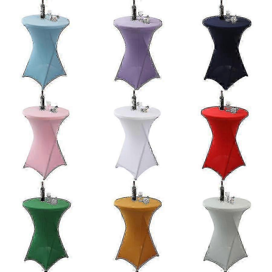 Cocktail Table Covers Stretch Spandex Cocktail Table Cover Cloth For Wedding, Banquet And Party
