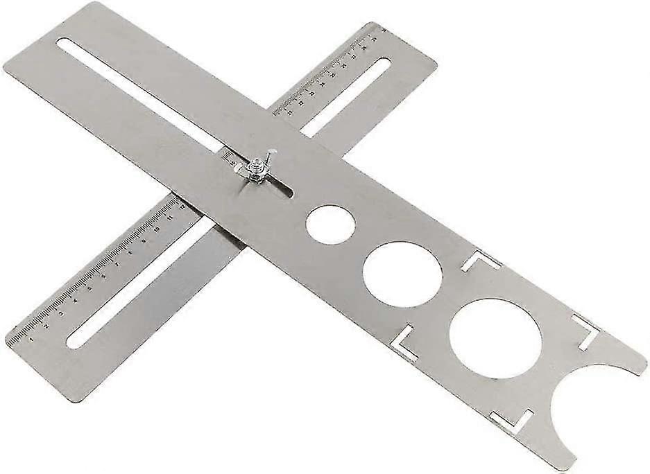 Ceramic Tile Hole Locator Universal Punch For Portable Stainless Steel Marble Universal Punch Toolhole Size: 25mm/40mm/45mm/55mm