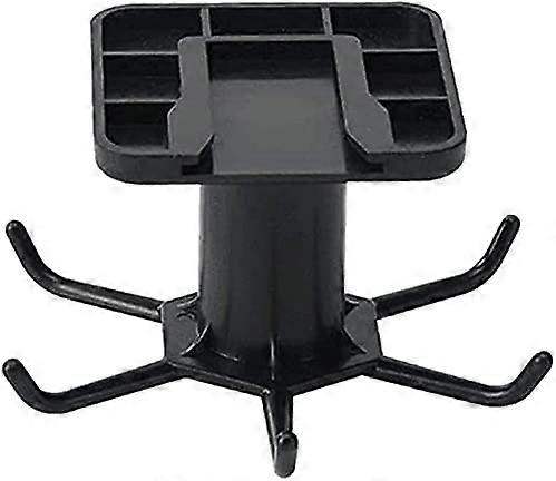 Utensil Holder Hook with 6 Hooks (Black)