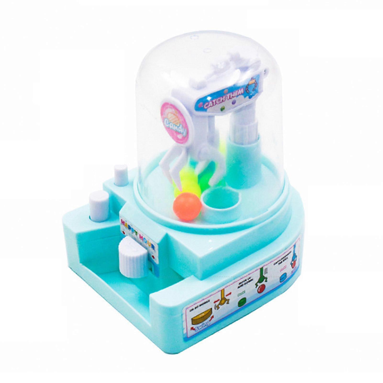 1 Set Grabbing Machine Toy Cute Hand-eye Coordination Exquisite Parent-child Interactive Claw Machine Sensory Toy for Kindergarten KAESI