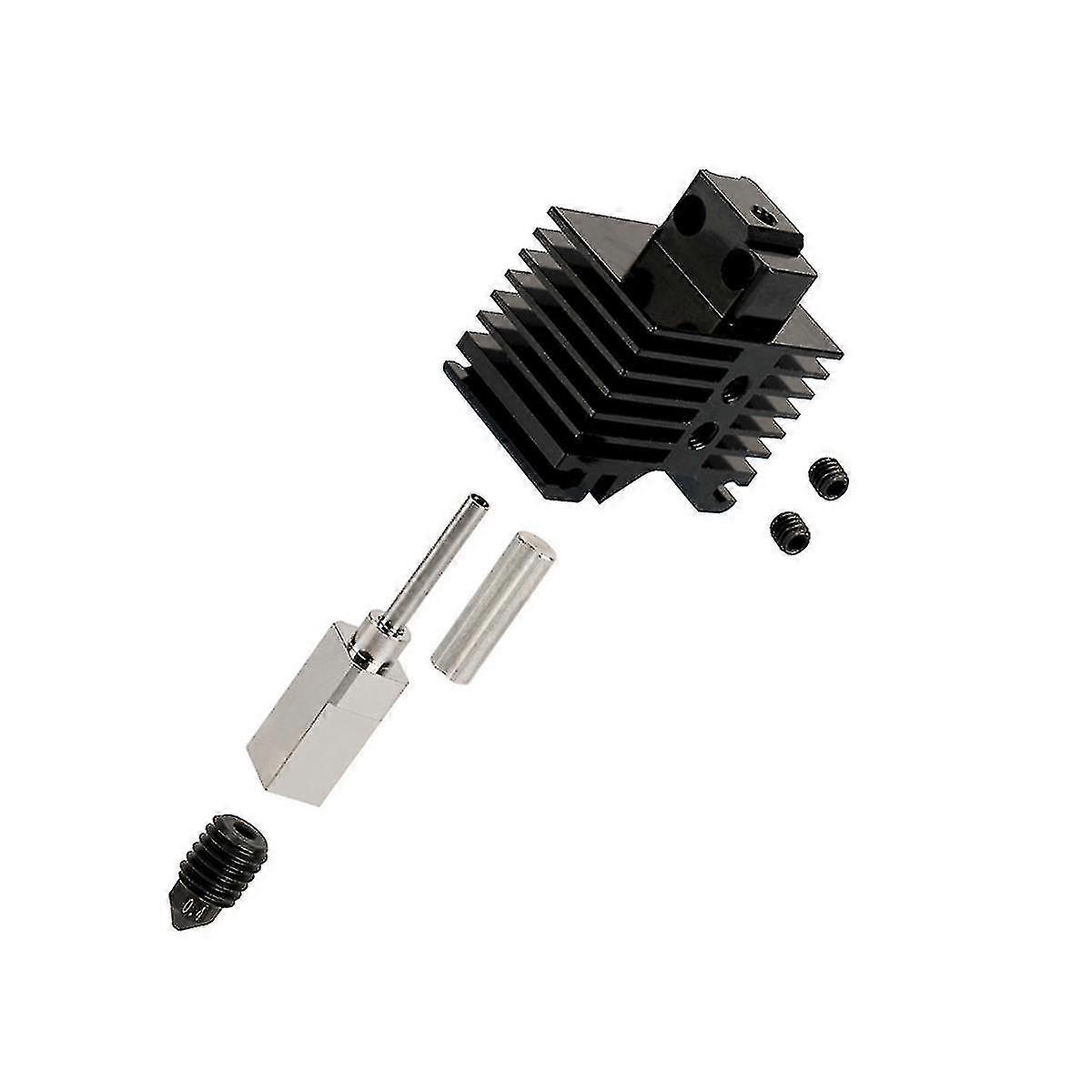 Hotend Kit for Bambu Lab X1 Carbon Combo P1P 3D Printer 500C Upgraded Plated Copper Heater Block Ha