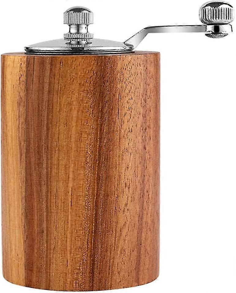 Moinho de sal e pimenta de madeira com moagem ajustável, sal e moinho de pimenta