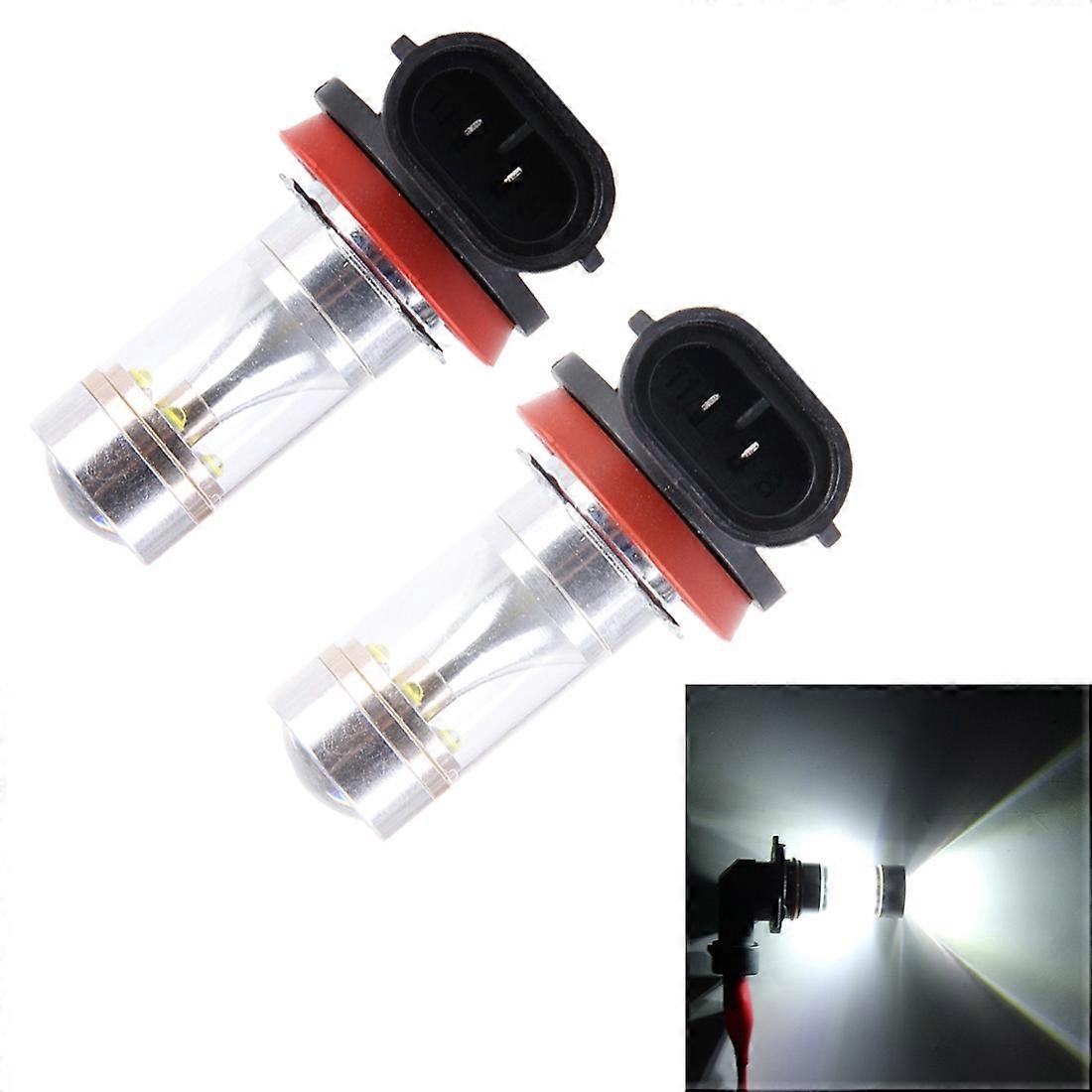 2 PCS H8/H11 CREE 6 LED Car Fog Light Bulb