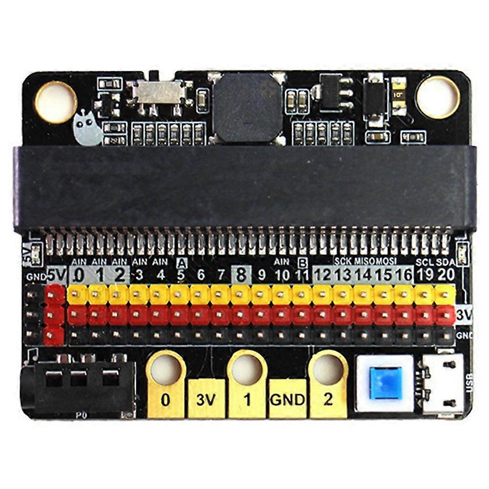 For Microbit Expansion Board IOBIT V2.0 Horizontal Adapter Board Plate Primary and Secondary School