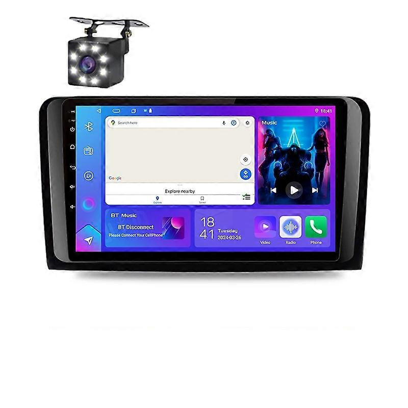 For Benz ML GL ML350 GL320 X164 2005-2009 Car Radio Multimedia Player WIFI Navigation GPS