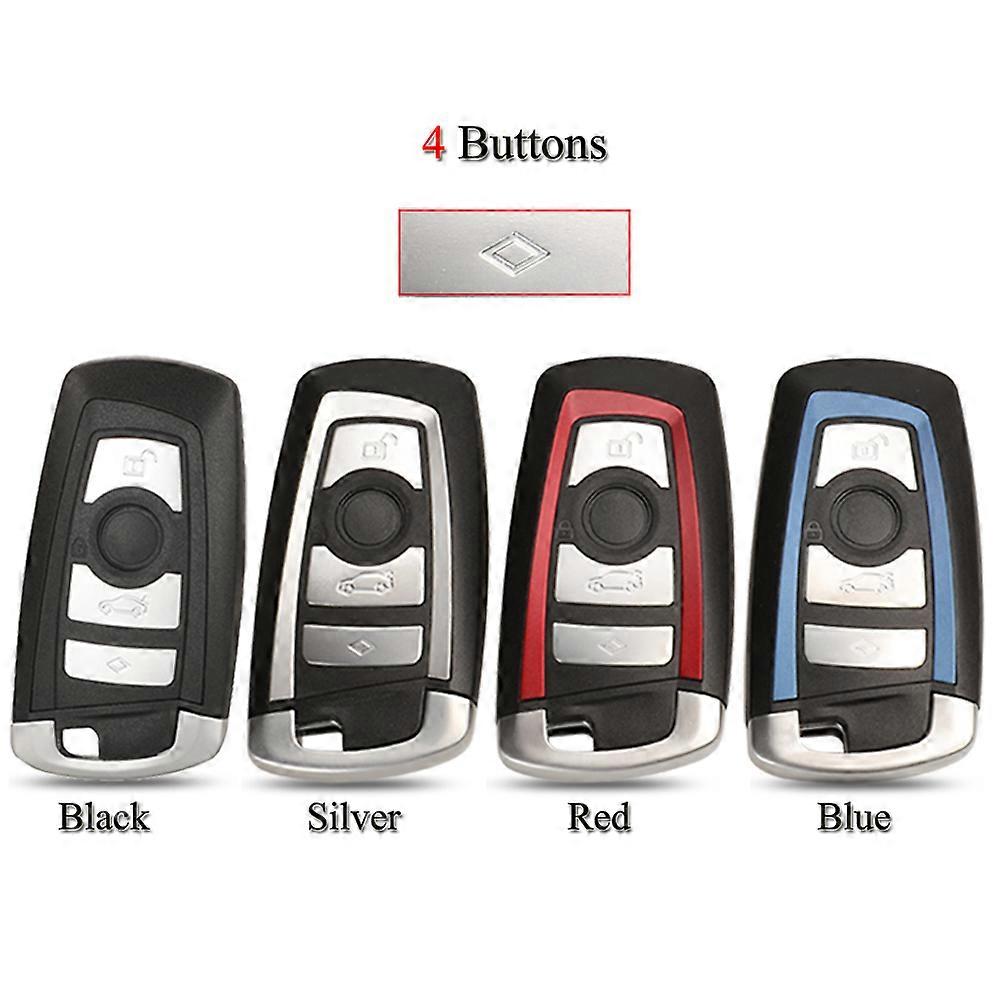 Remote Car Key Shell For BMW 3 5 7 Series X3 X5 F10 F20 F30 F40 E90 E92 E93 CAS4+ FEM EWS5 3/4Buttons Keyless Go