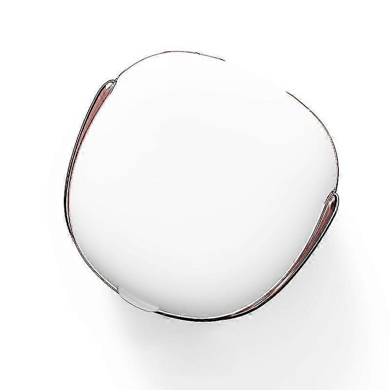 Automatic Ultrasonic Contact Lens Cleaner Case - USB Charging, Portable and Cute Design (White)